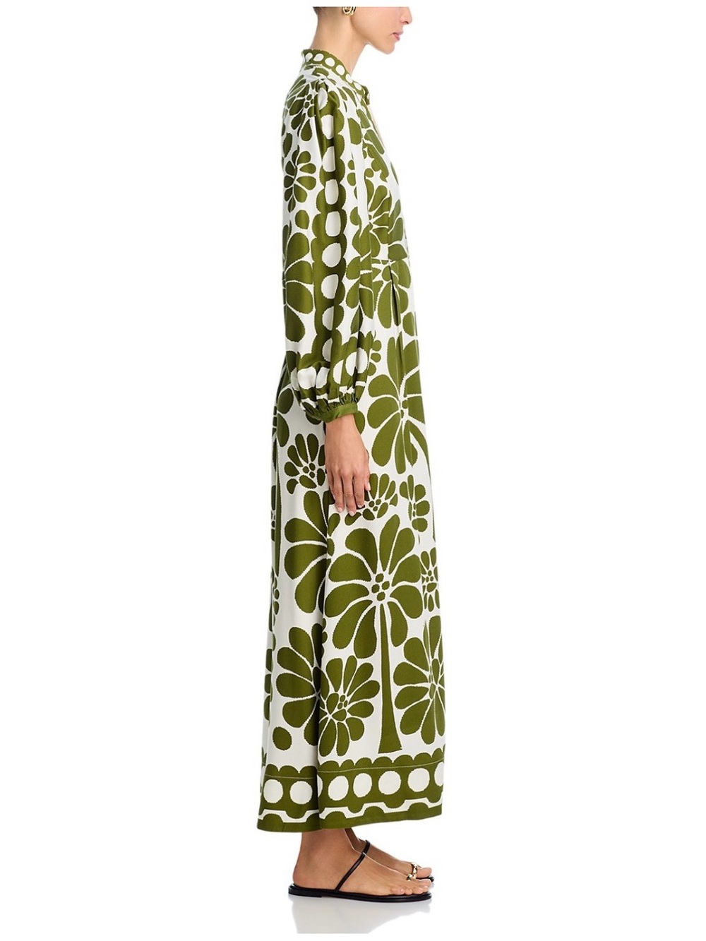 FARM Rio Palermo Green Maxi Dress, Size S, NWT 🇧🇷 - Picture 3 of 16